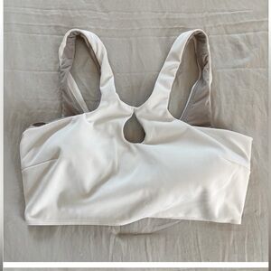 Lululemon sports bra - white - size 6